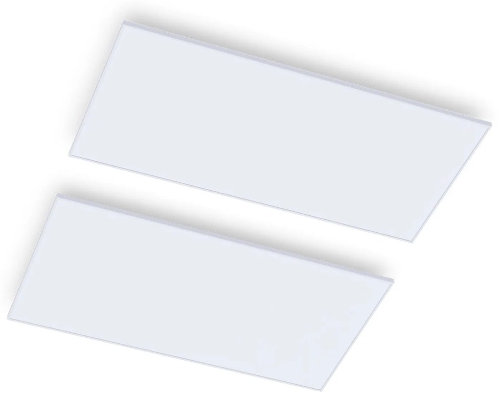 Klarstein Wondersky, infravörös mennyezeti hősugárzó, 2 darabos szett , 60 x 6 x 120 cm (Sz x M x H), 700 W, IP44