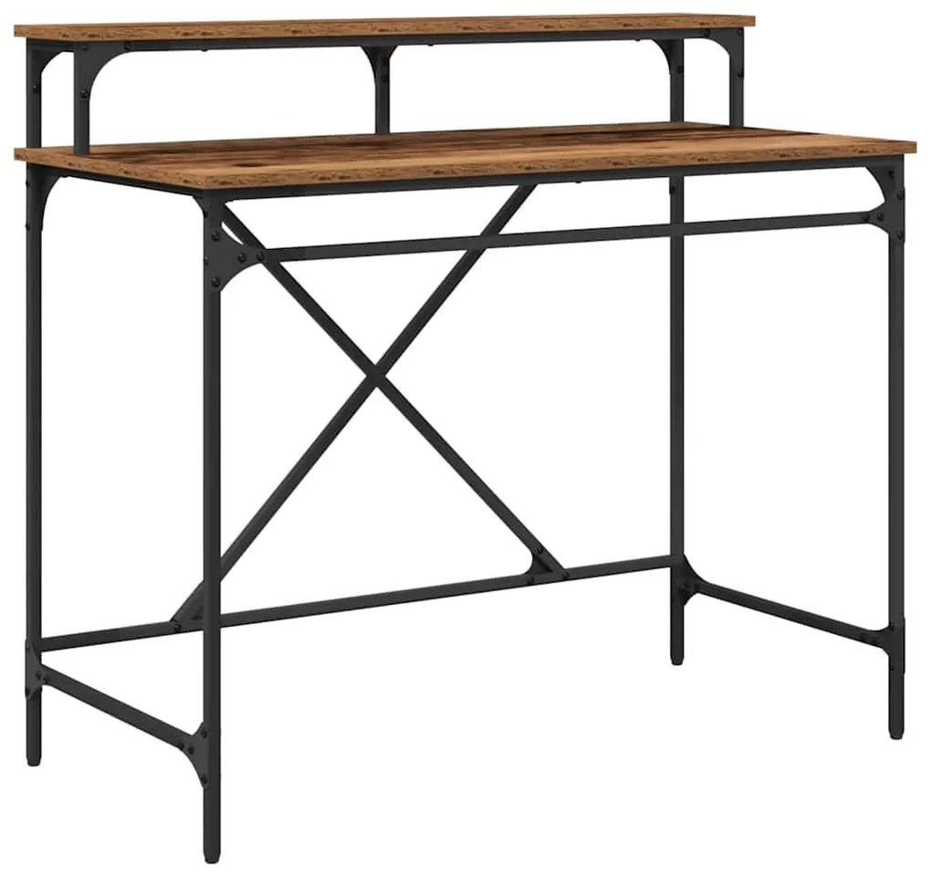 Asztal Öreg fa 100 x 50 x 90 cm Faanyag