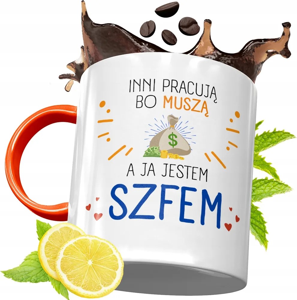 Narancssárga Bögre Főnöknek Ajándék fényképes nyomtatással