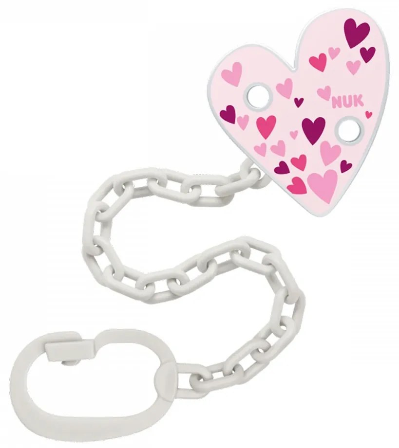 Cumitartó lánc NUK rózsaszín