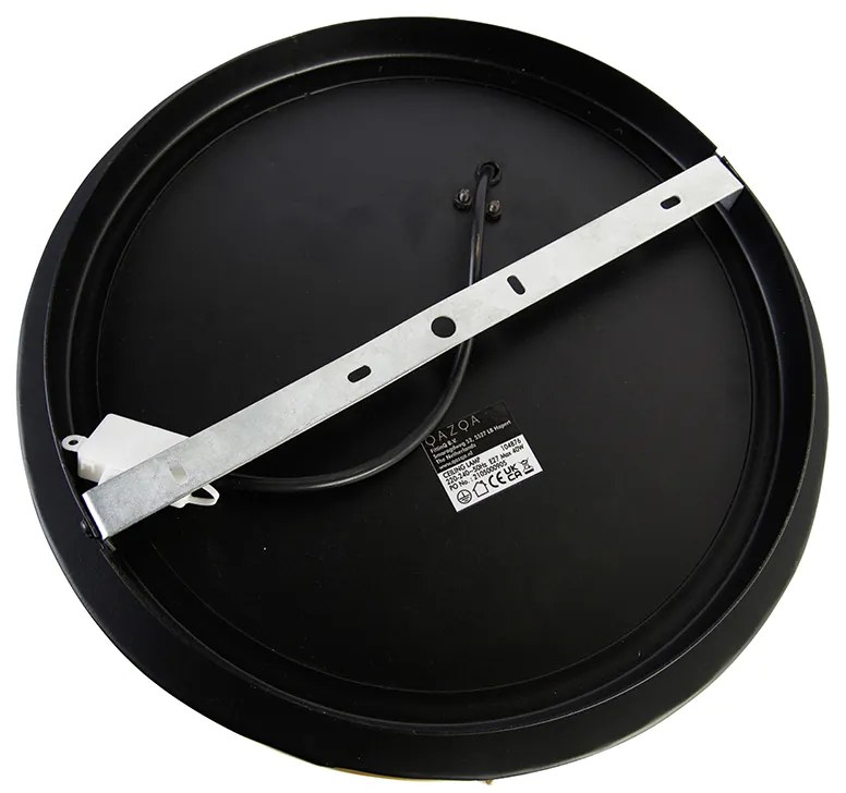 Ipari mennyezeti lámpa fekete arannyal 35 cm - Barril