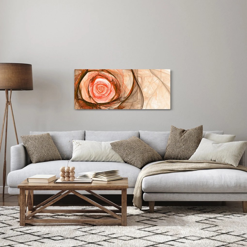 Kép - művészi rózsa (120x50 cm)