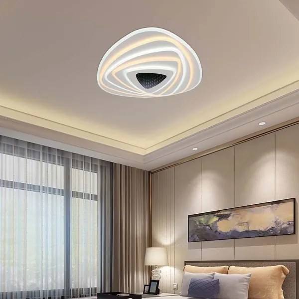 Mennyezeti lámpa  energiatakarékos LED fényforrással /120W/230V 3000-6500K + távirányító