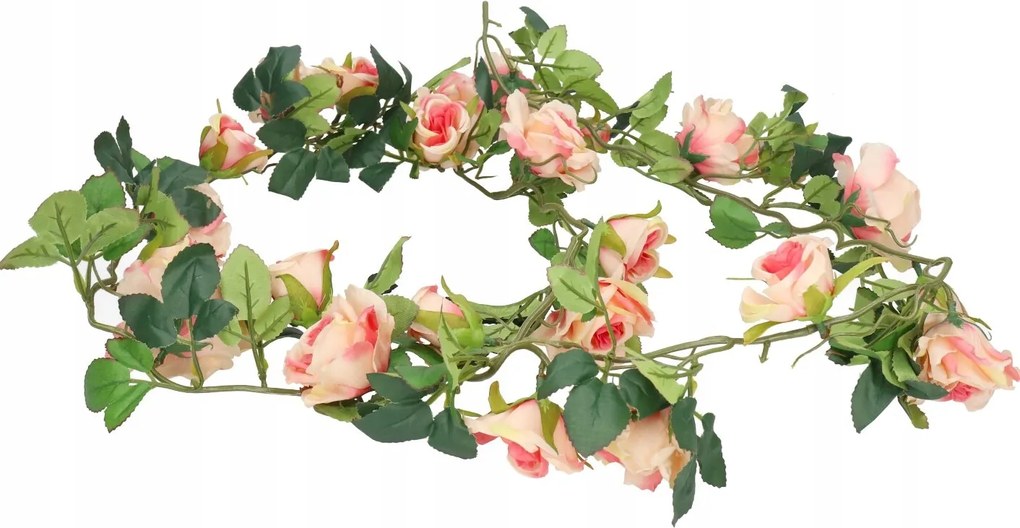 Rózsa Girland Rózsa 170CM Művirág