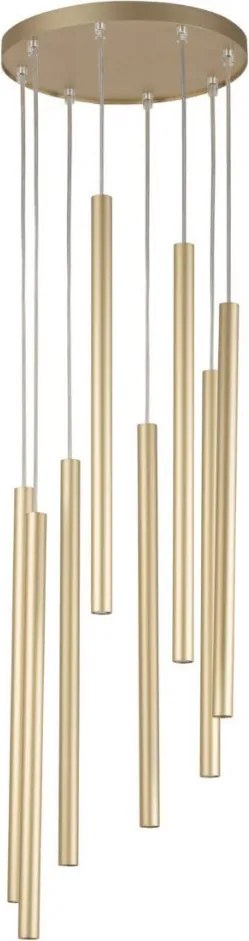 SIGMA LIGHTING 33630 SOPEL Többágú Függesztett Lámpa Arany G9 IP20