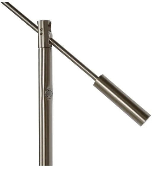 Lucide 19766/09/12 - LED Dimmelhető állólámpa ANSELMO LED/9W/230V króm