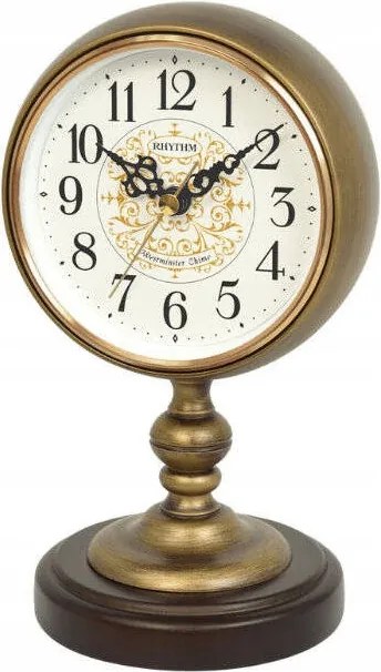 Kerek Kandallóóra Rhythm CRH269NR18 Dallamok Kuranty 14x23 cm