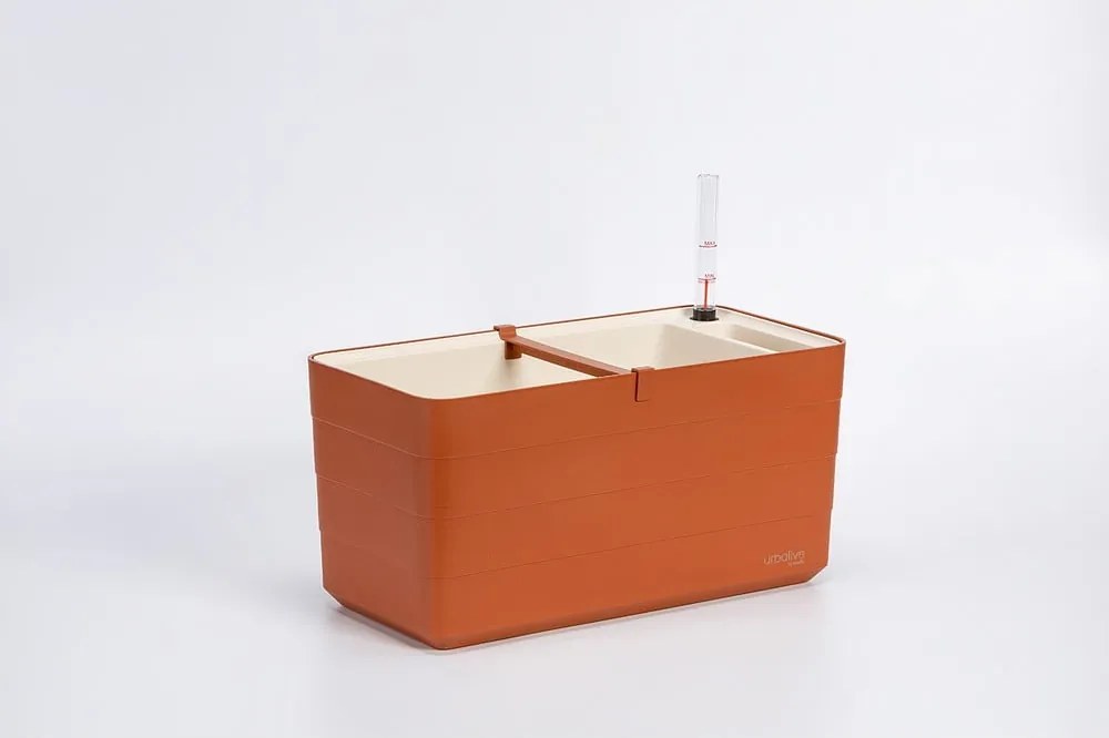 Műanyag önöntözős láda 39,5 cm Berberis – Plastia