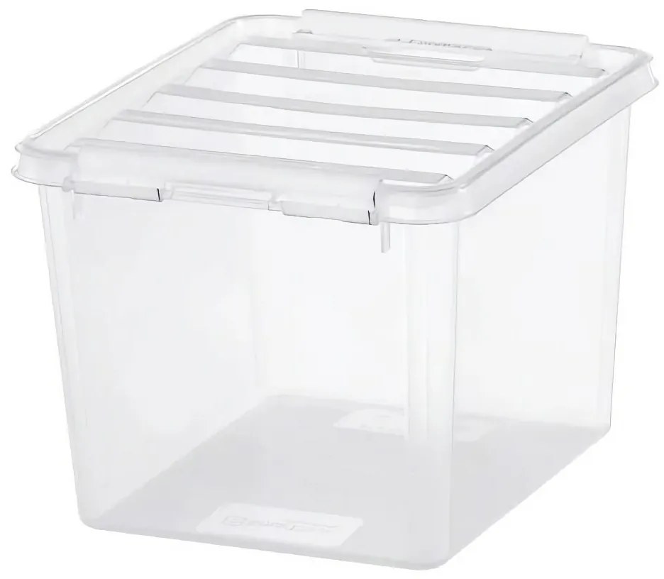 SmartStore Classic tárolódoboz fehér klipszekkel,3 l, 3 l