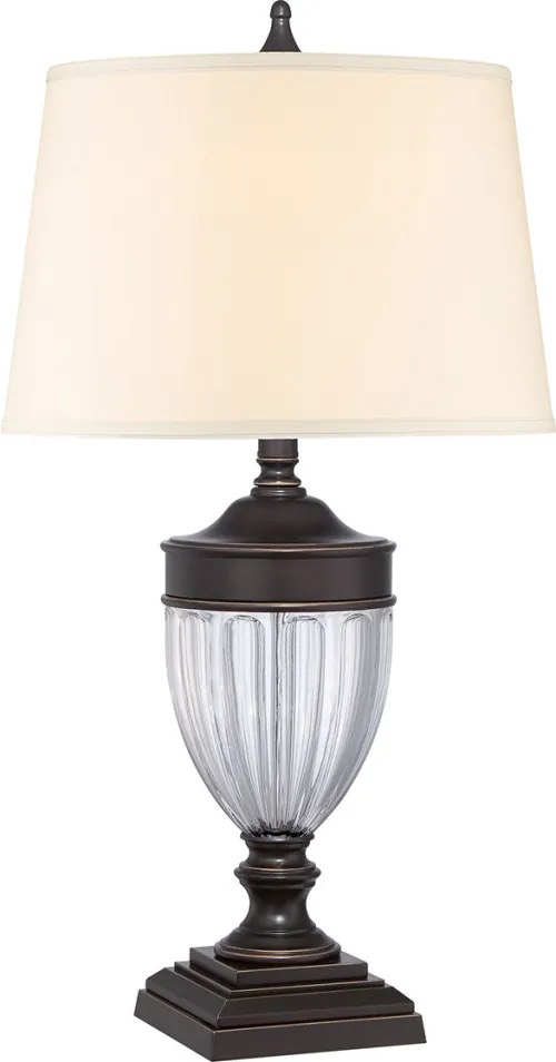 Quoizel DENNISON QZ-DENNISON-PB Asztali lámpa 1x60W/E27