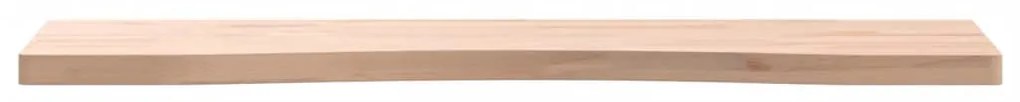 tömör bükkfa íróasztallap 80 x (36-40) x 2,5 cm