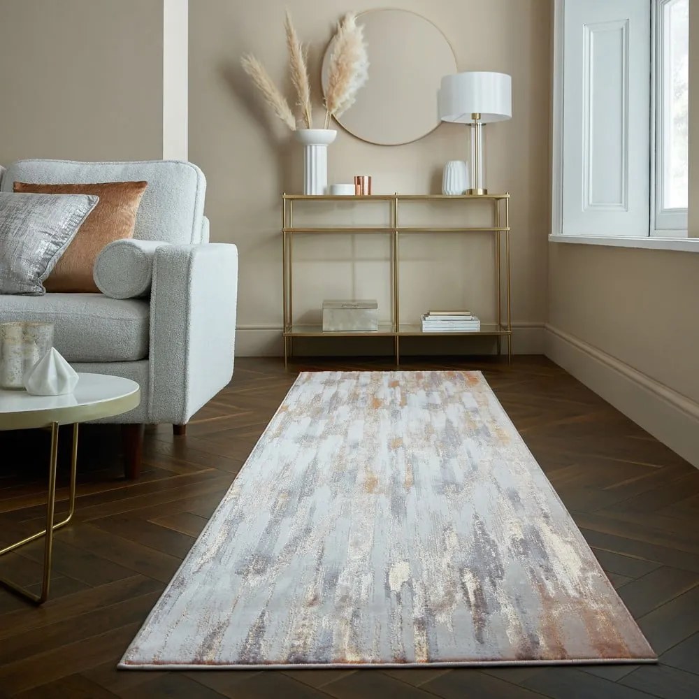Bézs futószőnyeg 80x300 cm Gleam – Flair Rugs
