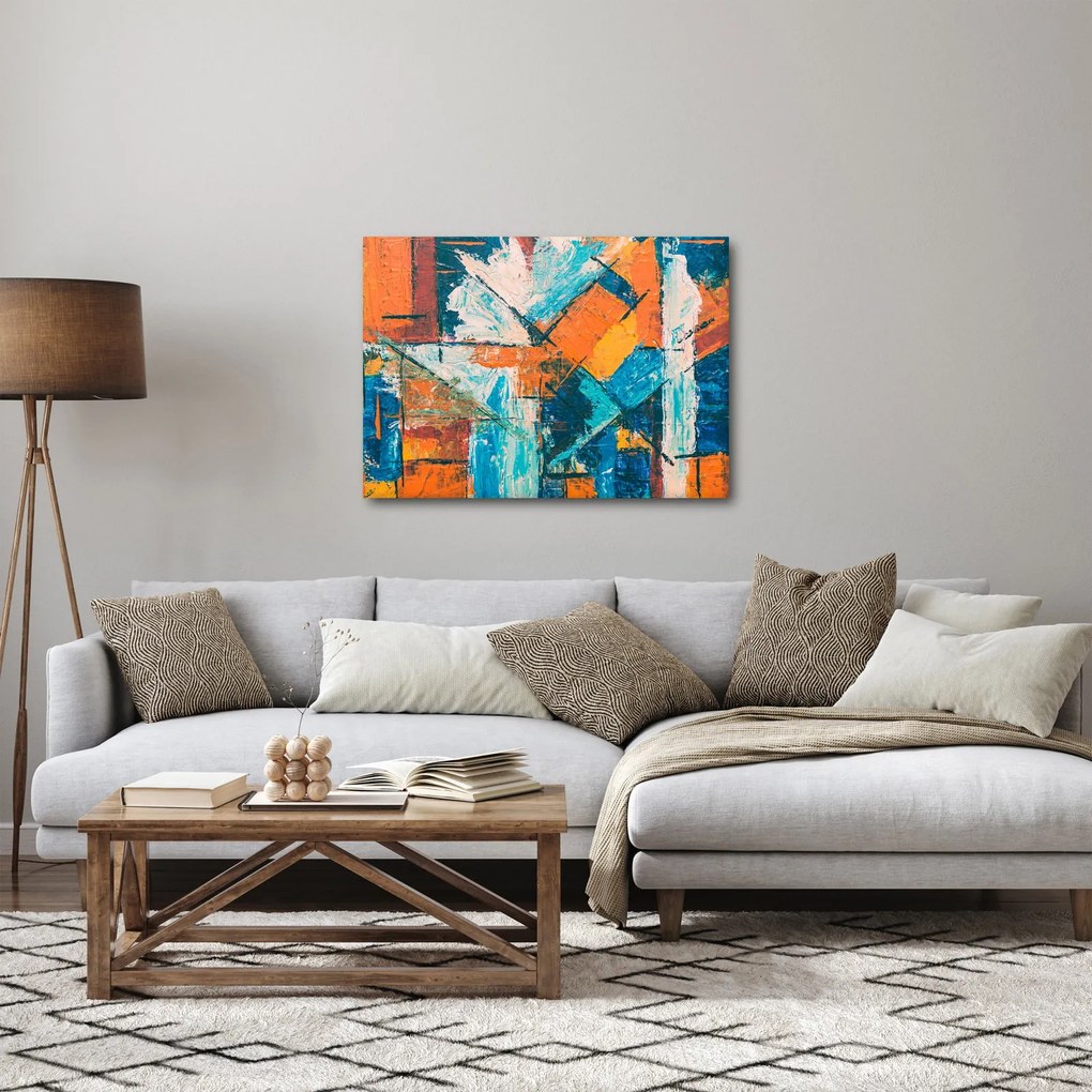 Kép - Absztrakció (70x50 cm)