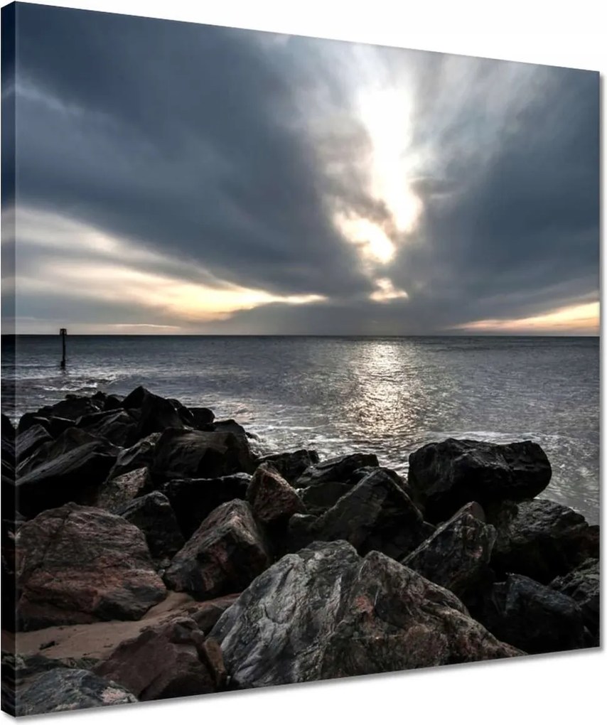 Vászonkép 40x40 Kilátás a tengerre