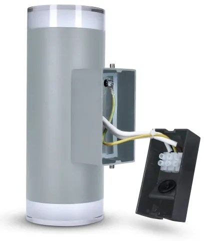 Brilagi - Kültéri fali lámpa MATERA 2xGU10/30W/230V szürke IP54