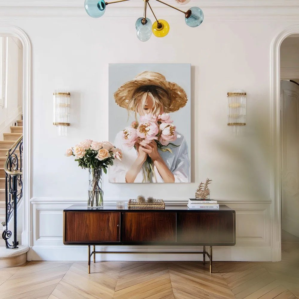 Kép kézzel festett részletekkel 70x100 cm Estelle – Styler