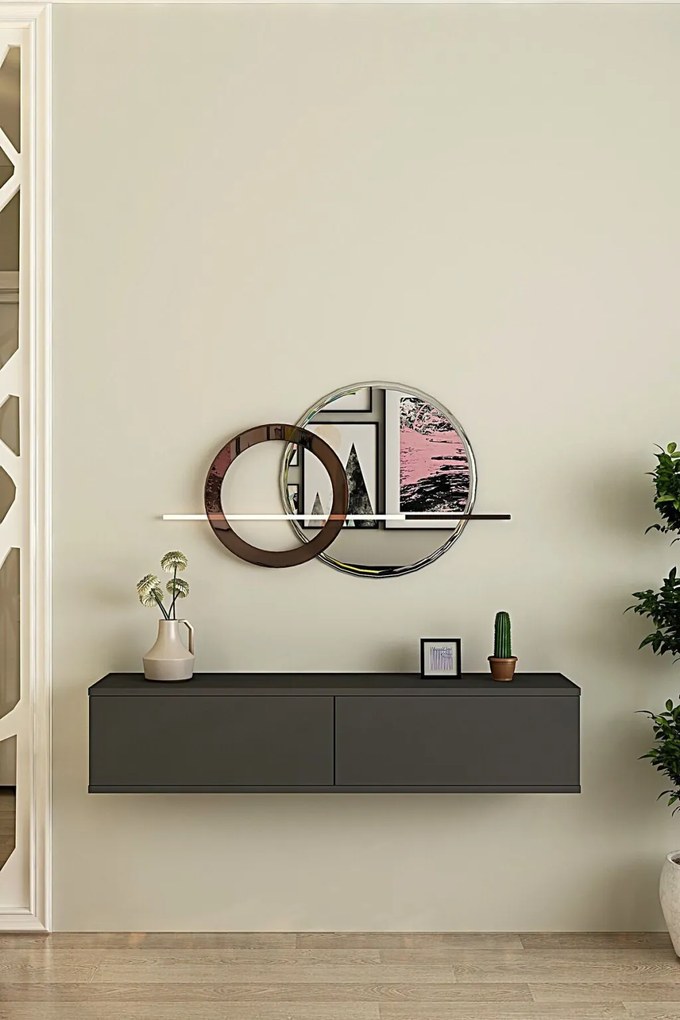Aplos komód, antracit, 120 cm – TR555CHM1664