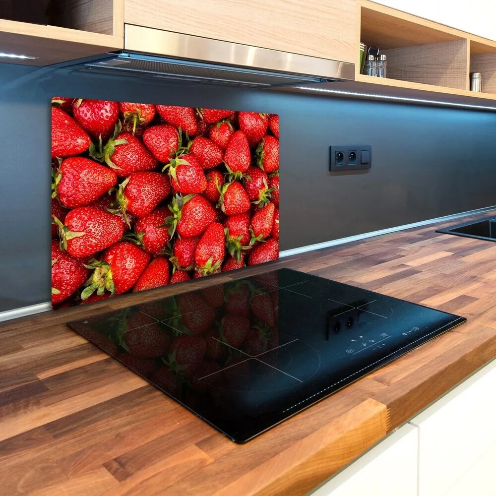 Edzett üveg vágódeszka Eper pl-ko-80x52-f-84529711
