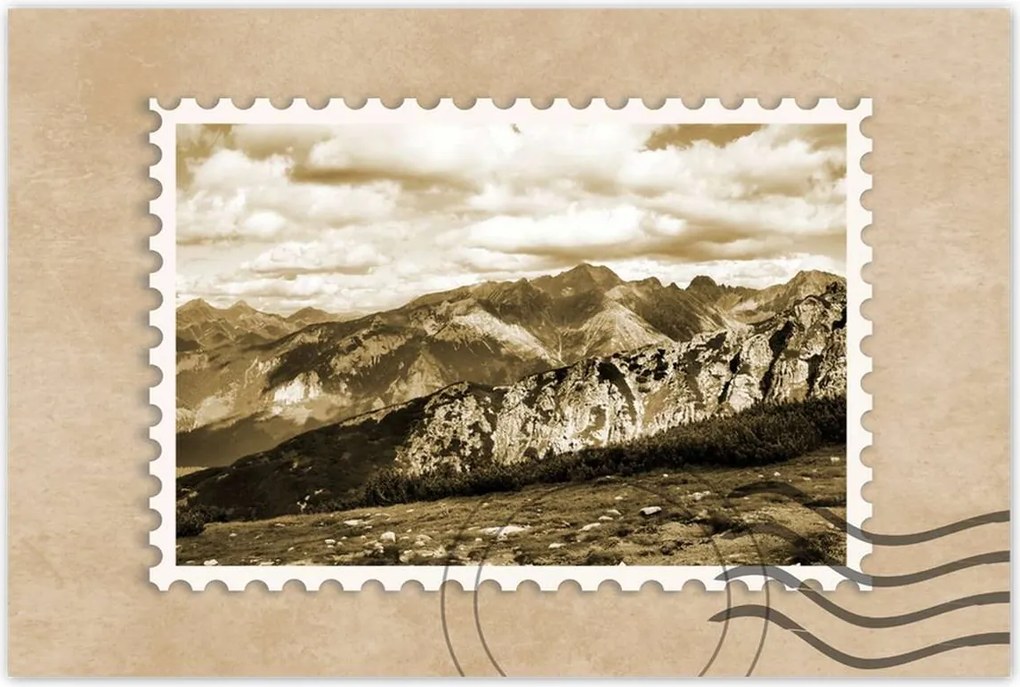 Poszterek 120x80 Tátra Lengyel hegyek Kilátás