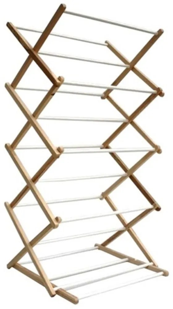 Harmonia Fa összecsukható Ruhaszárító 60x50x140 cm N