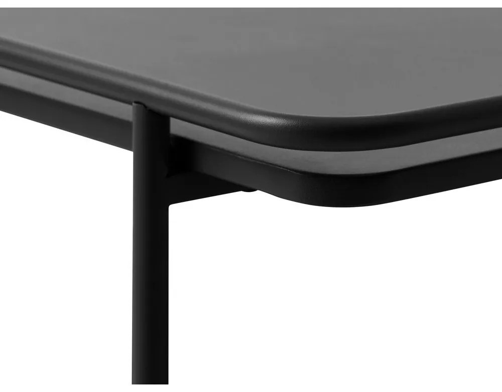 Fém tárolóasztal 45x45 cm Yuba – Unique Furniture