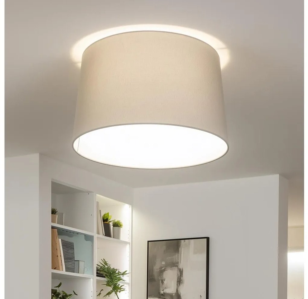 Brilagi - LED felületre szerelhető mennyezeti lámpa CERIA 1xE27/40W/230V Ø 45 cm szürke