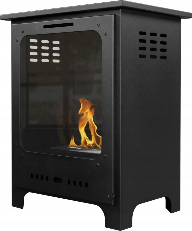 Biokandalló Üveges Álló Kályha mini Kecske