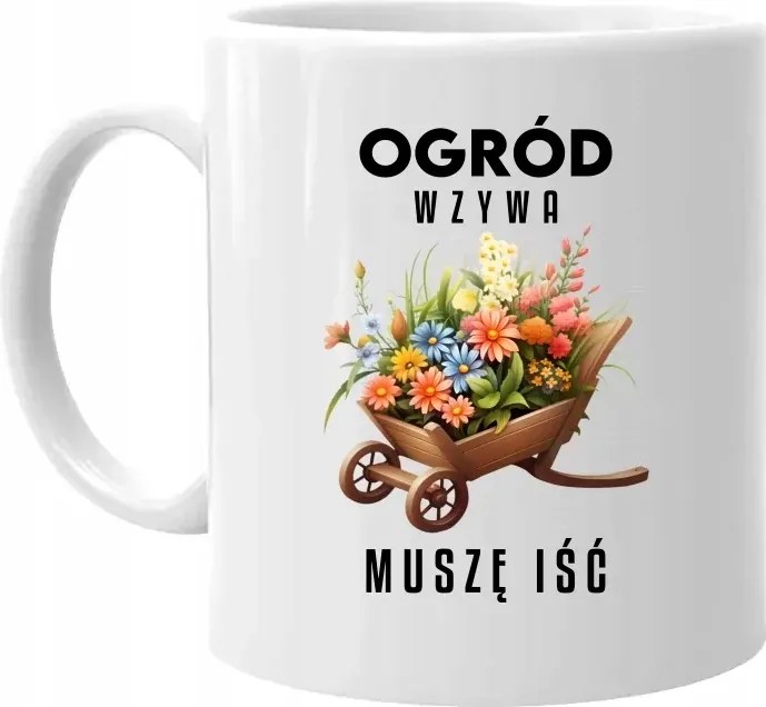 A kert hív, mennem kell Bögre Ajándék Kertésznek