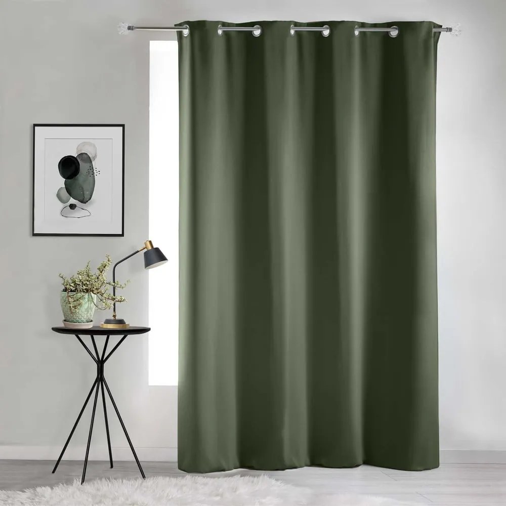 Khaki sötétítő függöny 135x280 cm Occult – douceur d'intérieur
