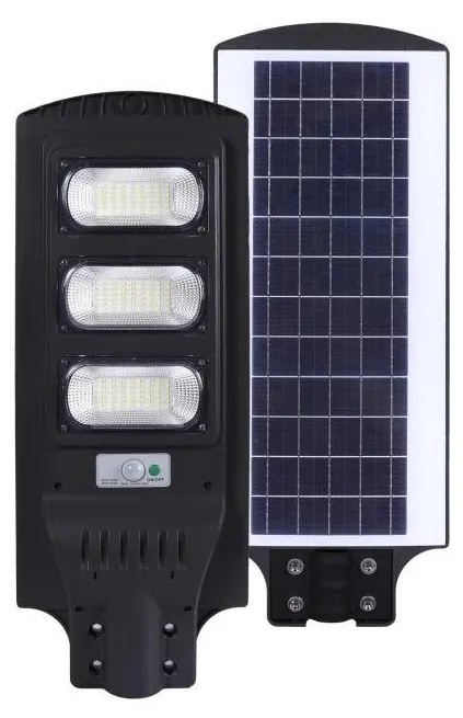 Kobi LED Napelemes utcai lámpa érzékelővel URBI LED/8W/3,2V 6500K IP54 + távirányító KB0505