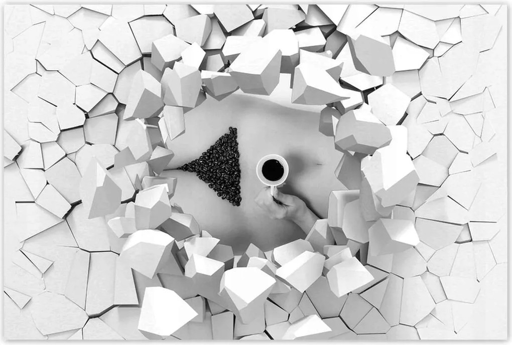 Poszterek 60x40 Először a kávé