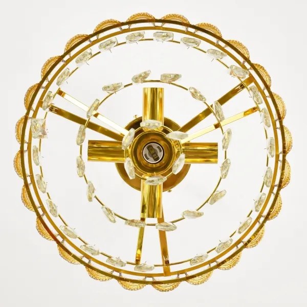 Brilagi - CRISTAL láncos csillár 5xE14/40W/230V Ø 38 cm