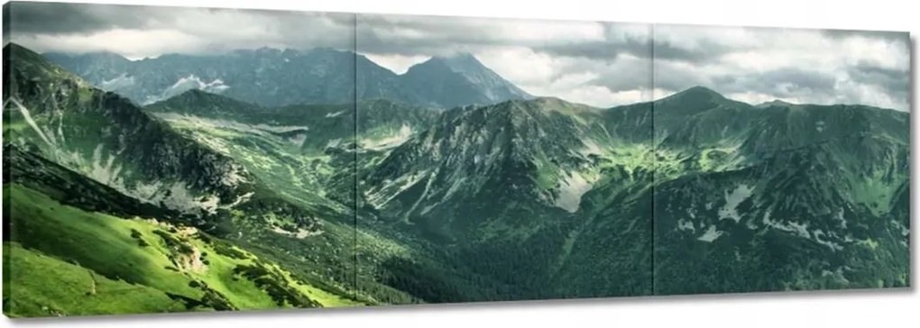 Vászonkép 60x20 Tátra Lengyel hegyek Kilátás