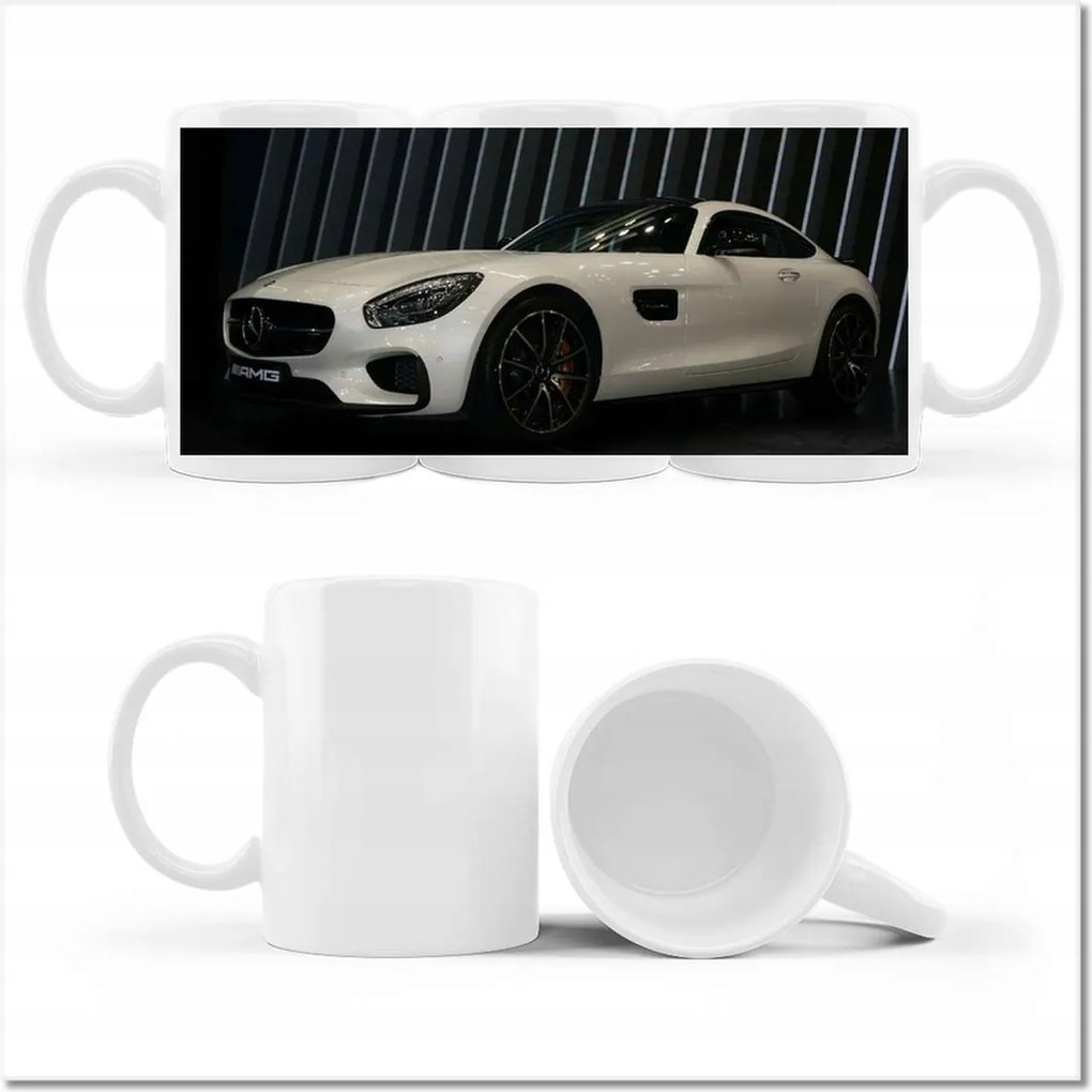 Mercedes Amg nyomott mintás bögre