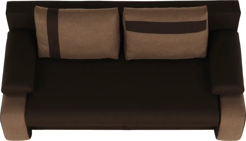 Kanapé, csokoládé/világos barna, BOLIVIA