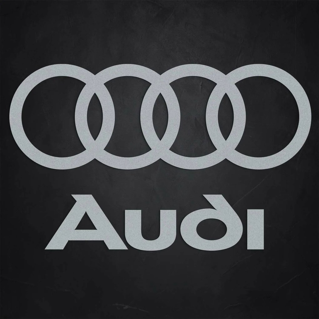 Fából készült logó - Audi