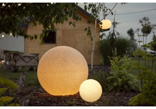 Kanlux 36590 - STONO kültéri lámpa 1xE27/15W/230V, átmérő 31,5 cm, IP65