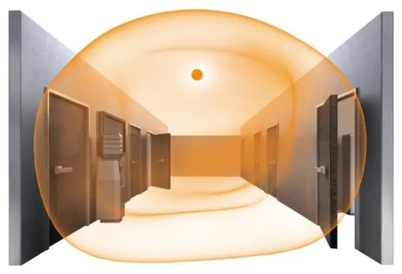 Steinel 069674-LED fürdőszobai lámpa érzékelős RSPRO P1 9,4W/230V 4000K IP54