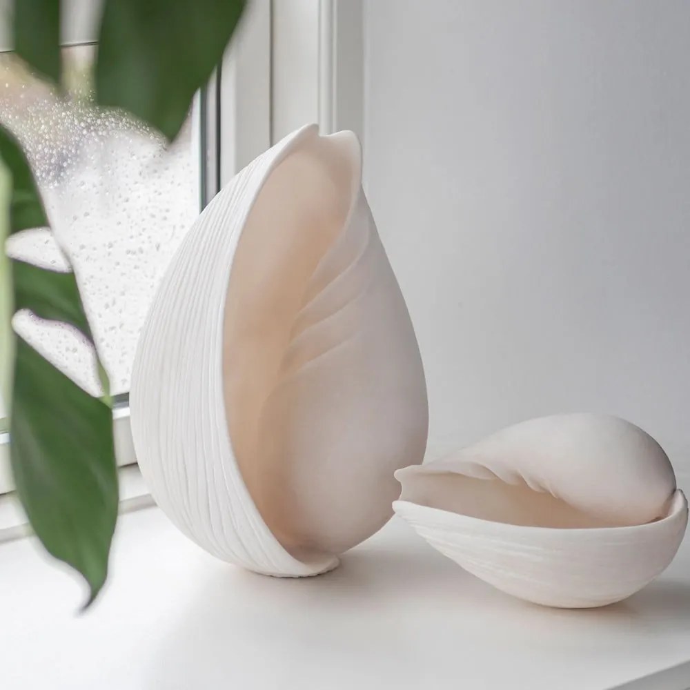 Poligyanta szobor (magasság 30,5 cm) Conch – Mette Ditmer Denmark