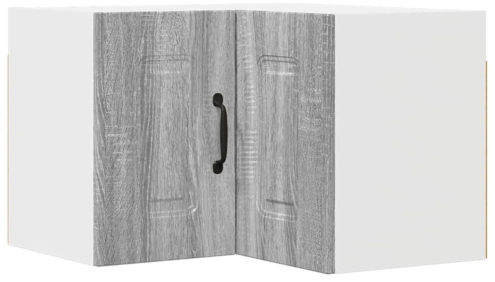 Fali konyhaszekrény Szürke Sonoma 57 x 57 x 40 cm Faanyag
