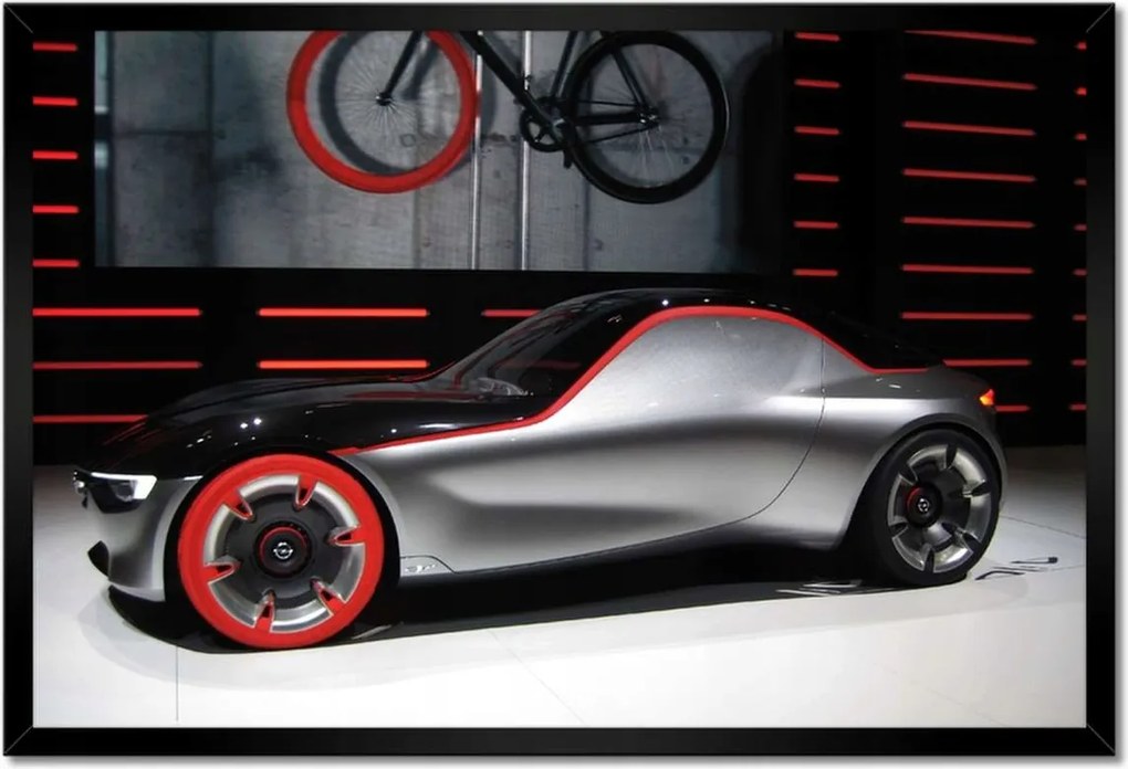 Poszterek keretben 60x40 Opel sportautó