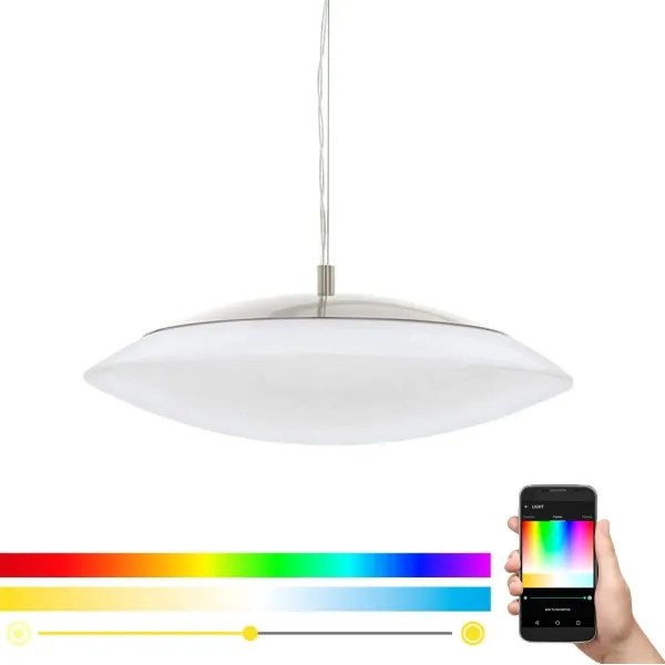 Eglo 97812 - LED RGB dimmelhető, kábeles csillár FRATTINA-C LED/27W/230V