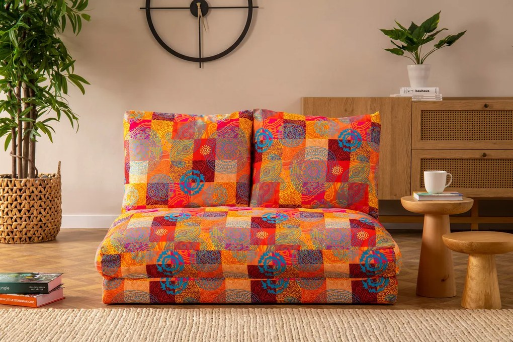 Taida Patchwork kinyitható kanapé