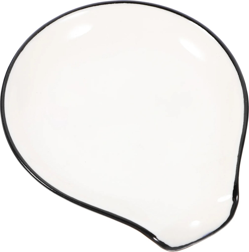 Kerámia Konyhai Kanáltartó Állvány Fehér 1 Db