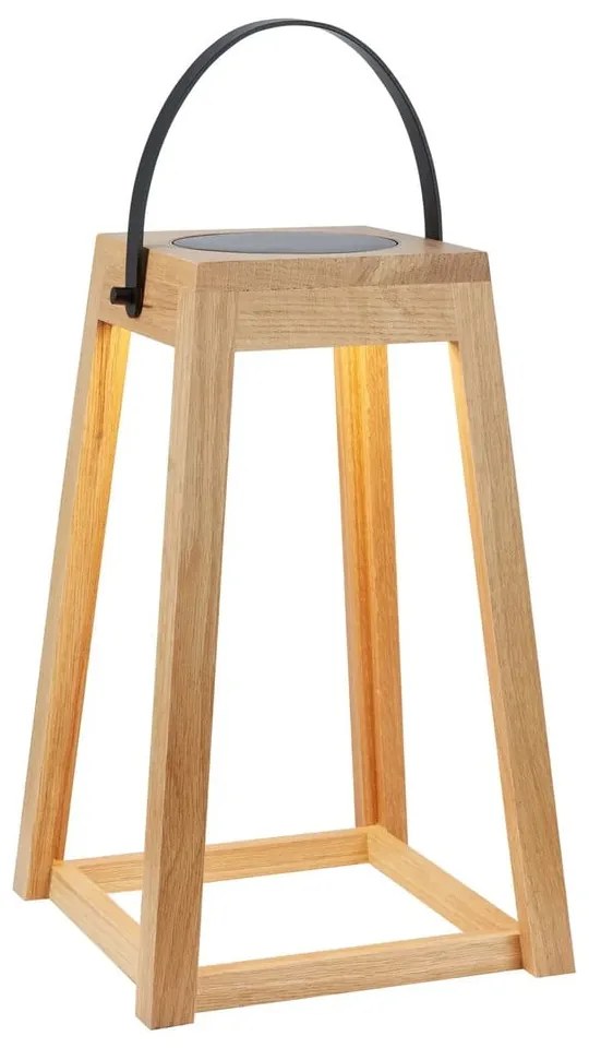 Barna napelemes-USB kültéri LED lámpás (magasság 54 cm) Nordic – Markslöjd