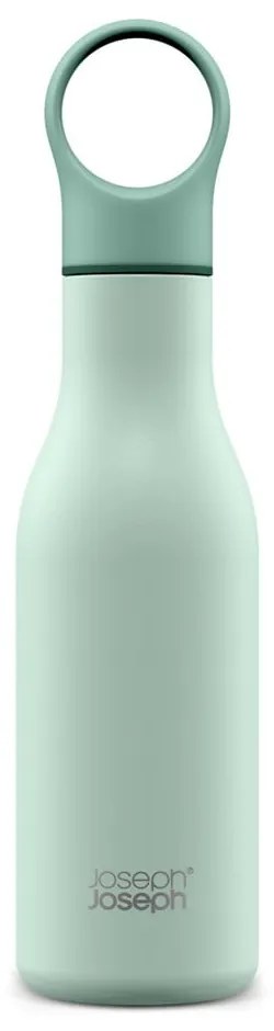 Mentazöld rozsdamentes acél utazó ivópalack 500 ml Loop – Joseph Joseph