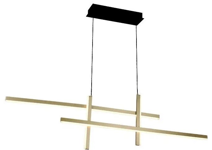 Zambelis 22022 - LED dimmelhető csillár zsinóron LED/41W/230V arany