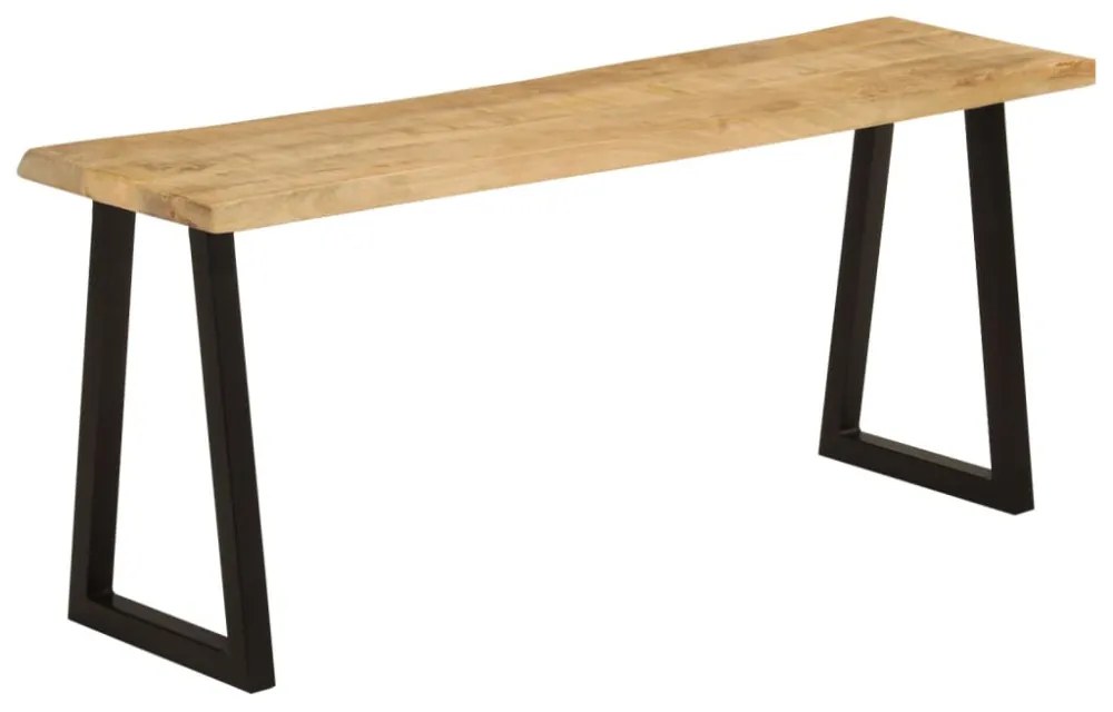 tömör mangófa pad természetes éllel 105 cm