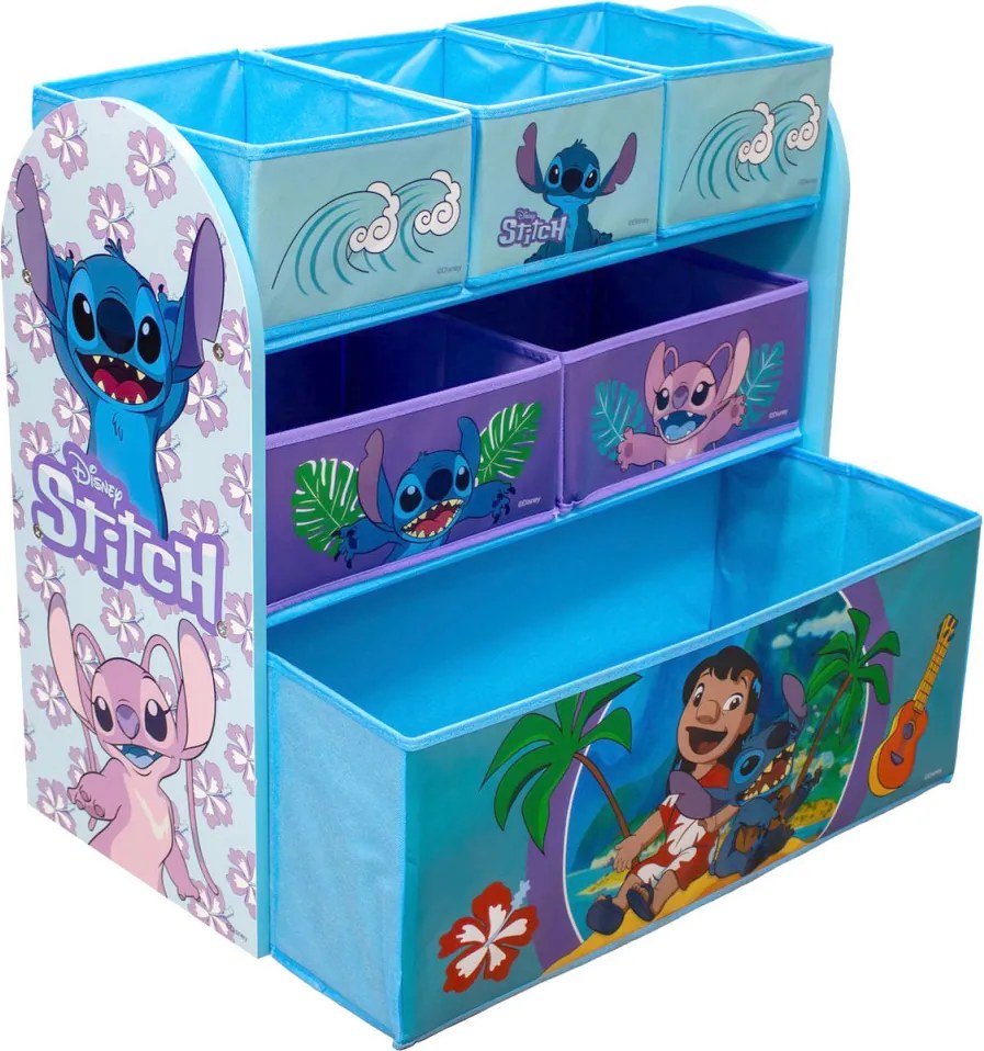 Disney Lilo és Stitch, A csillagkutya Ohana tárolószekrény 62,5x29,5x60 cm