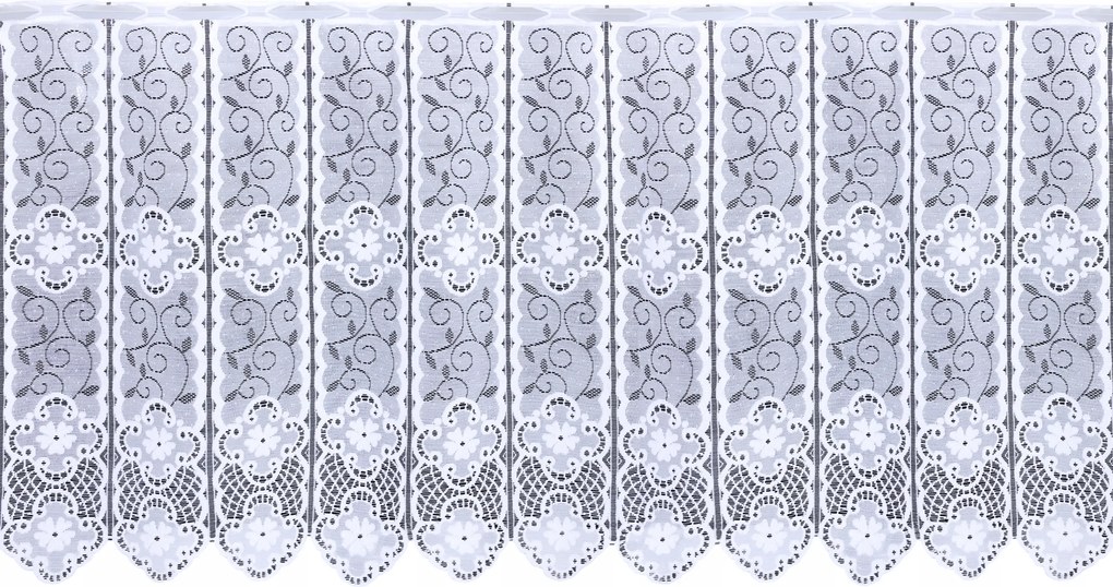 Függöny függöny jacquard szekcionált karnis 60 cm